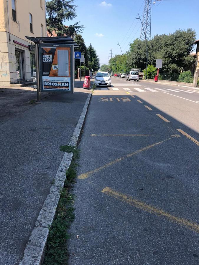Monolocale Arredato Con Una Camera Leilighet Parma Eksteriør bilde